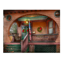 House - Metuchen, NJ - That yule tide spirit Post Cards