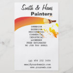 House Painter Artist Personalized Flyer