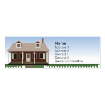 House - Skinny Business Card