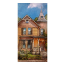 House - Victorian - The wayward inn Personalised Photo Card