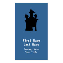 House with Three Towers. Business Cards