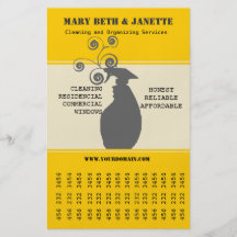 Housekeeping House Window Cleaning Business Flyers