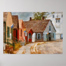 Houses - Maritime Village Posters