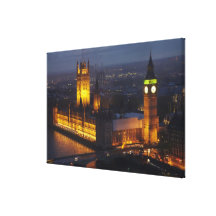 Houses of Parliament, Big Ben, Westminster Gallery Wrap Canvas