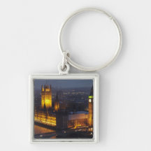 Houses of Parliament, Big Ben, Westminster Key Chain
