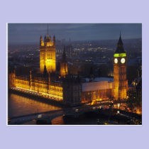 Houses of Parliament, Big Ben, Westminster postcards