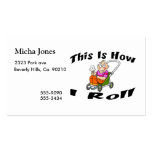 How I Roll Baby Stroller Business Cards