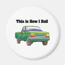 How I Roll (Pickup Truck) Magnets