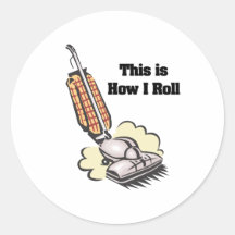 How I Roll (Vacuum Cleaner) Stickers