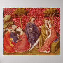How Lancelot kissed Guinevere Print