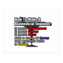 How To Make a Biomedical Engineer Postcard