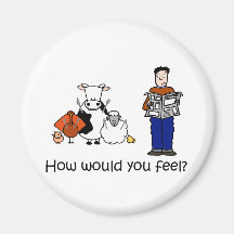 How would you feel refrigerator magnet