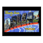 Howdy from Dallas Texas Post Cards