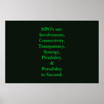 HPO's use: Poster