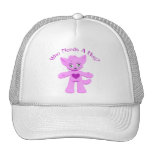 Hug Kitty Cat Toon Hat