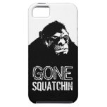 Huge Bigfoot Grunge GONE SQUATCHIN iPhone 5 Case