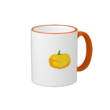 Huge Smile Jack-O-'Lantern Coffee Mugs