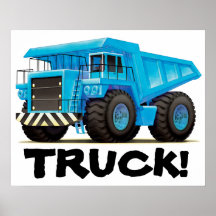 Huge Truck Poster