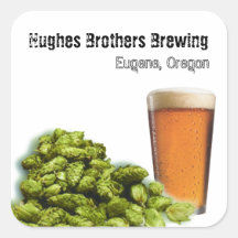 Hughes Brothers Brewing 1 Sticker
