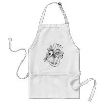 Human Heart Aprons