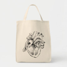 Human Heart Tote Bag