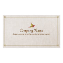 Hummingbird Business Card