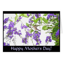 Hummingbird Mothers Day Card