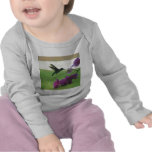 Hummingbird with Orchid Tshirts