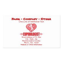 Humorous Cupid Business Card