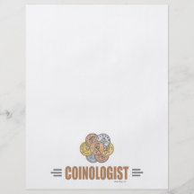 Humourous Coin Collector Personalised Flyer