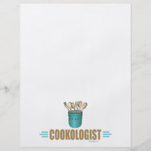 Humourous Cooking Personalised Flyer
