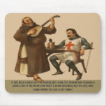 Humourous St George's Day Mouse Pad