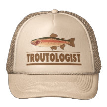 Humourous Trout Trucker Hat
