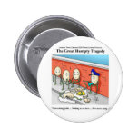 Humpty Dumpty Police Investigation Funny Gifts Button