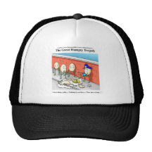 Humpty Dumpty Police Investigation Funny Gifts Trucker Hat