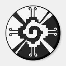 Hunab Ku Fridge Magnet