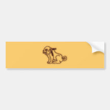 Hund dog auto sticker