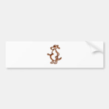 Hund dog autosticker