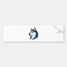 Hund Huskie dog husky Autosticker