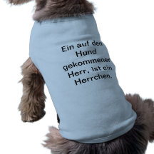 Hundepullover Spruch Hund Shirt