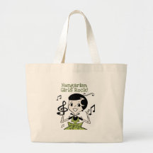 Hungarian Girls Rock Canvas Bag