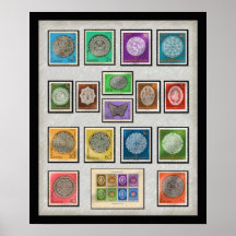 Hungarian Lace Stamp Series - 1960 Poster