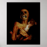 Hungry Hungry Zombie Print