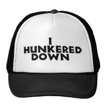 hunker down hat