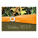 Hunting Camo RSVP Wedding Cards Invites