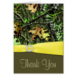 Hunting Camo Wedding Thank You Cards