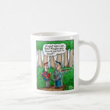Hunting Cartoon Coffee Mug