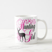 Hunting Girl Coffee Mugs