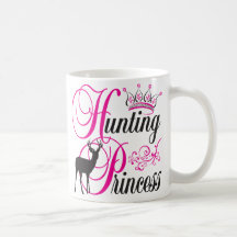 Hunting Princess Coffee Mugs