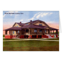 Huntington West Virginia Moreland Country Club Greeting Cards